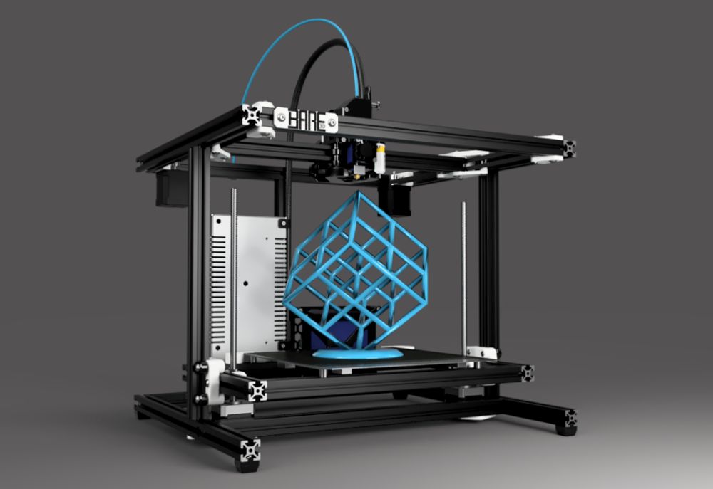 3D принтер в работе